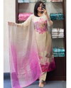 Akshar Hand Work Organza Printed Readymade Suits Wholesalers In Delhi